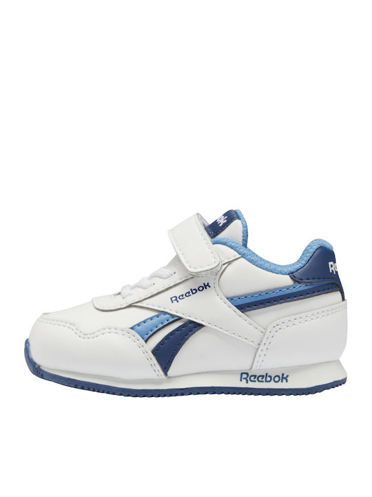 Royal Classic Kids Sneakers with Scratch Cloud White / Batik Blue / Essential Blue