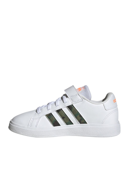 Grand Court GRAND COURT 2.0 Детски маратонки Low Cloud White / Screaming Orange