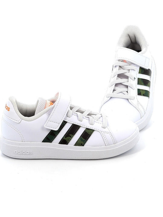 Grand Court GRAND COURT 2.0 Детски маратонки Low Cloud White / Screaming Orange