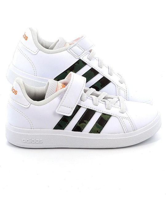 Grand Court GRAND COURT 2.0 Детски маратонки Low Cloud White / Screaming Orange