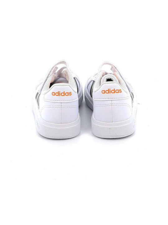 Grand Court GRAND COURT 2.0 Детски маратонки Low Cloud White / Screaming Orange