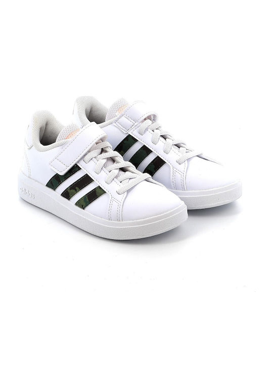 Grand Court GRAND COURT 2.0 Детски маратонки Low Cloud White / Screaming Orange