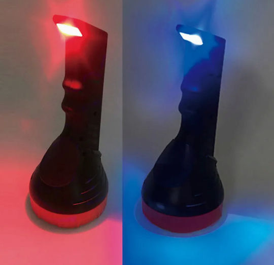 Lumină de lucru și de sit, cu baterie Lanternă LED IPX4 cu Luminozitate Maximă 1200lm Roșu