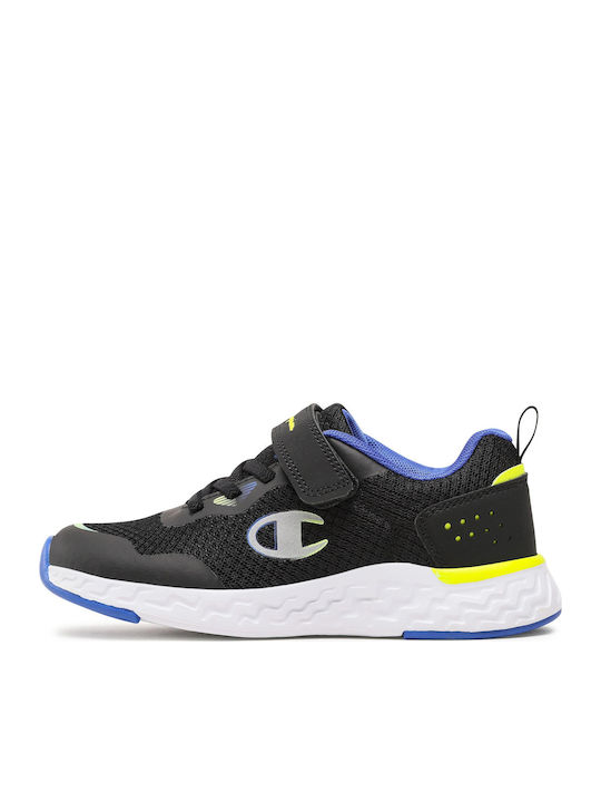 Kids Sneakers with Scratch Black