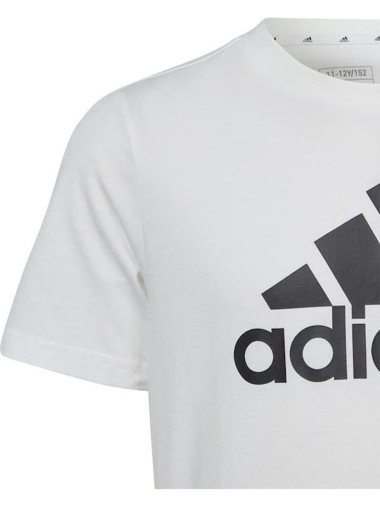 Παιδικό T-shirt Λευκό Essentials Big Logo