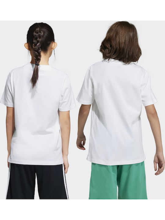 Παιδικό T-shirt Λευκό Essentials Big Logo