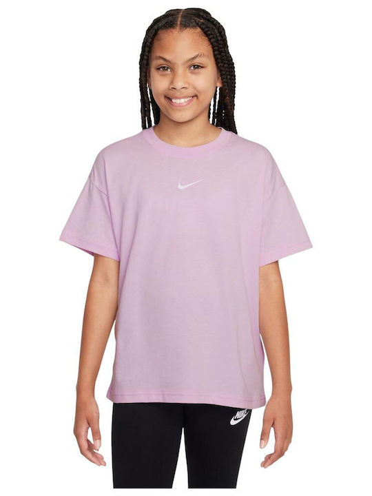 Kids' T-shirt Pink Sportswear