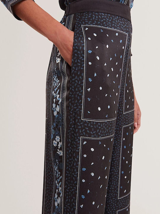 Women's Fabric Trousers Black
