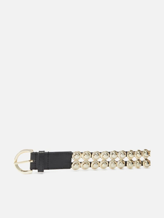 Leather Women's Belt Black