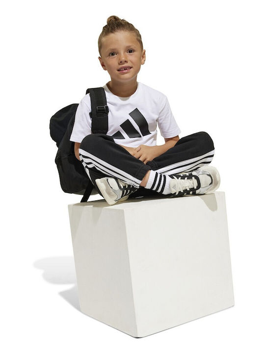 Παιδικό T-shirt white/black Essentials