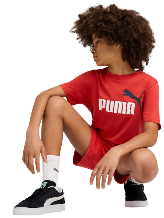 Παιδικό T-shirt Κόκκινο Essentials