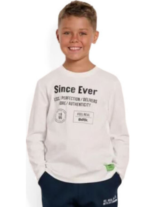 Kids' Shirt Long Sleeve Ecru