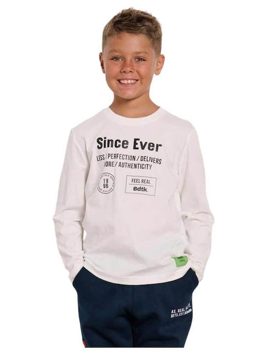 Kids' Shirt Long Sleeve Ecru
