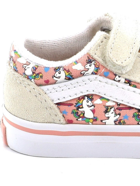 Old Skool Old Skool V Kids Sneakers with Scratch Pink