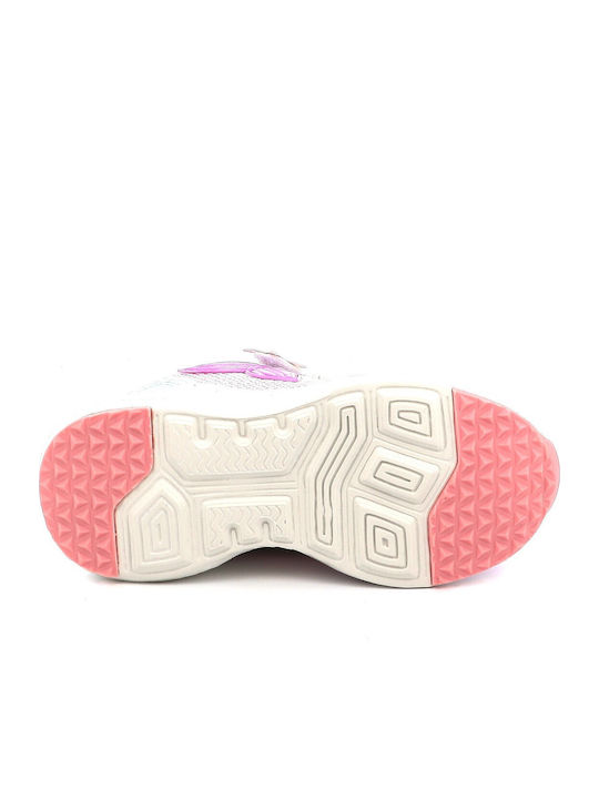 Παιδικά Sneakers με Σκρατς & Φωτάκια Λιλά
