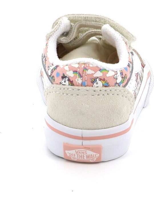 Old Skool Old Skool V Kids Sneakers with Scratch Pink