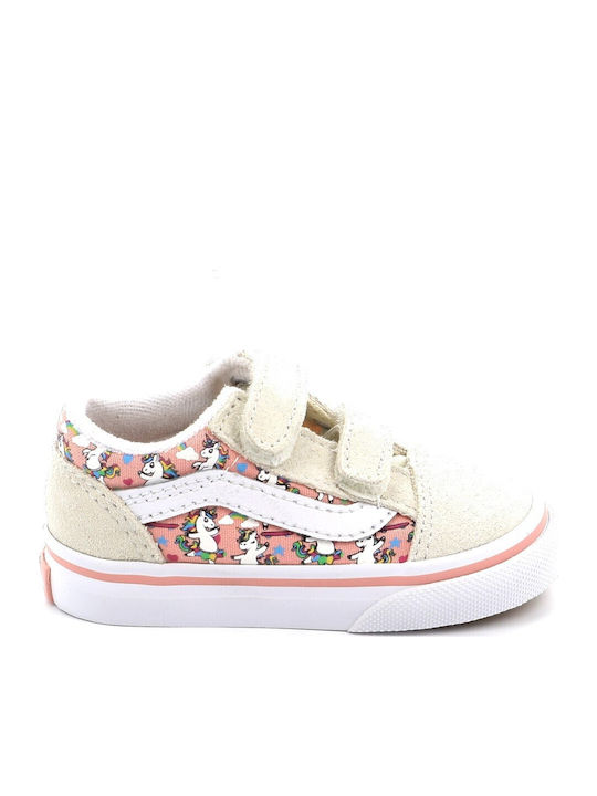 Old Skool Old Skool V Kids Sneakers with Scratch Pink