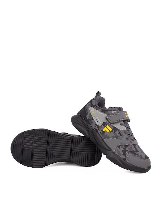 Kids Sneakers with Scratch Gray