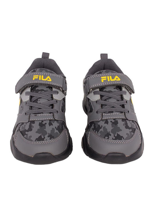 Kids Sneakers with Scratch Gray
