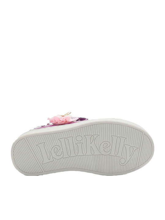 Παιδικά Sneakers με Σκρατς Φούξια