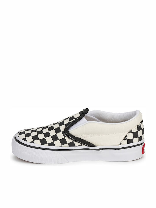 Checkerboard Παιδικά Sneakers Slip-on Πολύχρωμα
