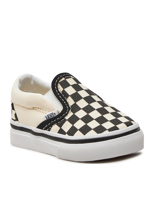 Checkerboard Παιδικά Sneakers Slip-on Πολύχρωμα