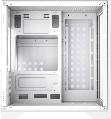 GameMax Infinity Mini Gaming Mini Tower Κουτί Υπολογιστή με Πλαϊνό Παράθυρο Μαύρο