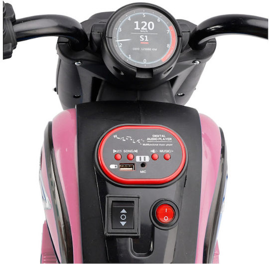 Παιδική Μηχανή BJQ-818 Ηλεκτροκίνητη 6 Volt Κόκκινη για 2+ ετών