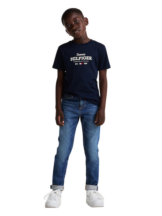 Kids' T-shirt Blue MONOTYPE 1985