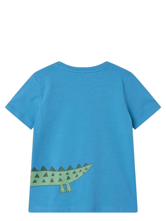 Παιδικό T-shirt Swedish Blue Bird And Crocodile