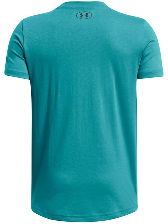 Kids' T-shirt Turquoise Sportstyle