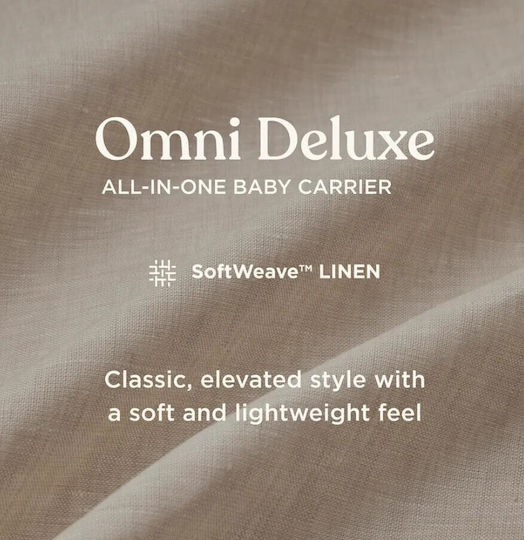 Ergobaby Classic Carrier Omni Beige with Maximum Weight 20.4kg