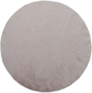 Newplan Puffy Anti-slip Rug Rectangular Furry T-FC19 Pink