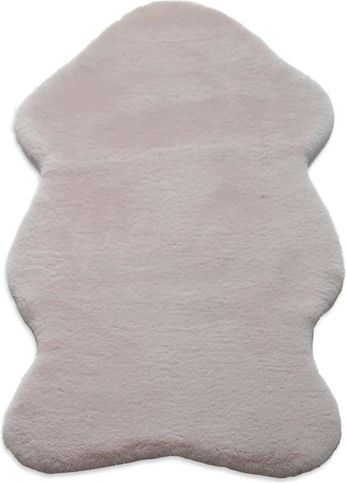 Newplan Puffy Anti-slip Rug Rectangular Furry T-FC19 Pink