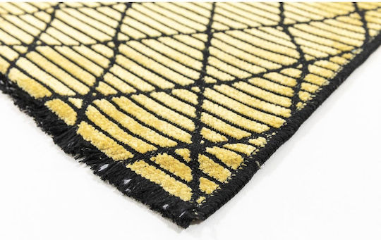 Ezzo Weave 4201 Килим Правоъгълена Горчица