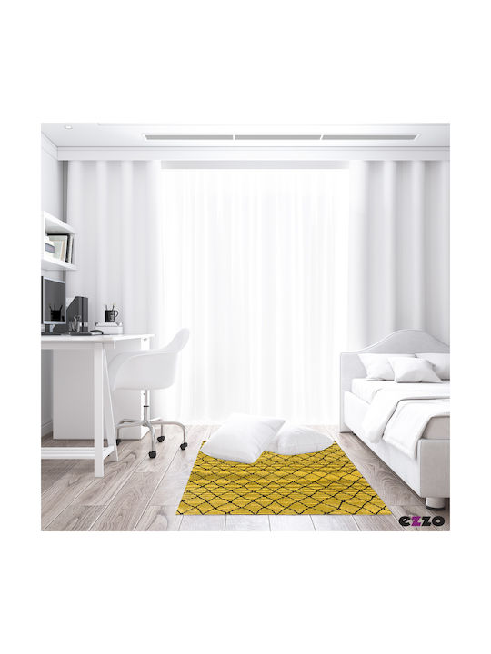 Ezzo Weave 4201 Килим Правоъгълена Горчица