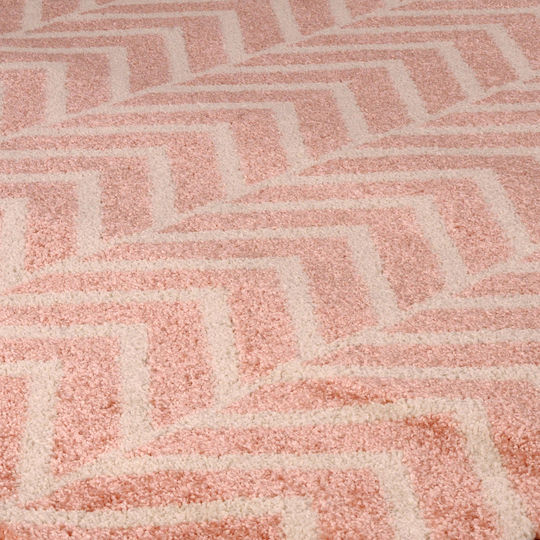 Tzikas Carpets Siesta 00148-255 Synthetisch,Polyester/Cotton/Leather Pink
