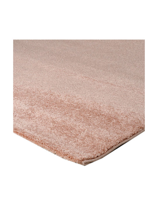 Tzikas Carpets Silence 20153-058 Teppich Rechteckig Zottelig Synthetisch,Polyester/Cotton/Leather Pink