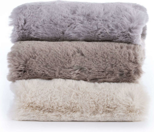 Nef-Nef Homeware Estelle Covor Rectangular Shaggy Piele Ecru