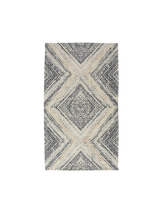 Das Home 7027 Covor Rectangular Bumbac Gri / Negru