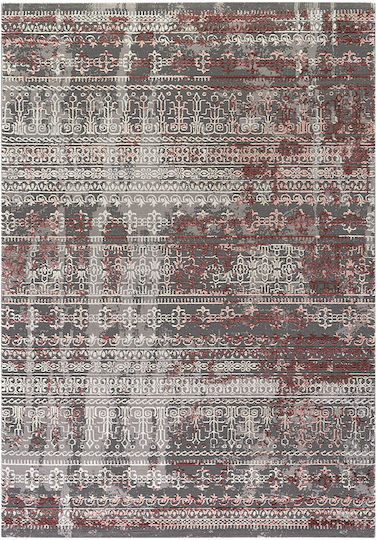 Beauty Home Χαλί 160x230cm Γκρι / Ροζ