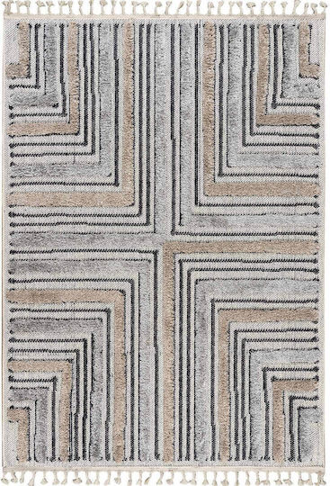 Madi Cables Rutschfest Synthetisch,Polyester/Cotton/Leather mit Fransen Gray Madi Cables Rutschfest Synthetisch,Polyester/Cotton/Leather mit Fransen Gray
