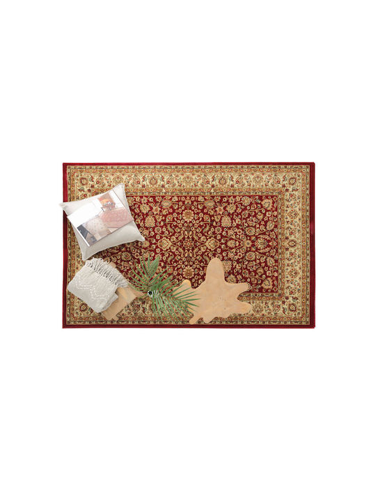 Royal Carpet 4262C Teppich Rechteckig Synthetisch,Polyester/Cotton/Leather Red