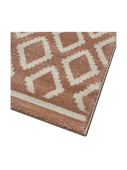 Beauty Home Vibe Art 9575 Килим Правоъгълена Pink / White