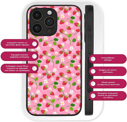 Калъф Sonique Fruit Series Oppo Reno10 Pro 5g Ягода