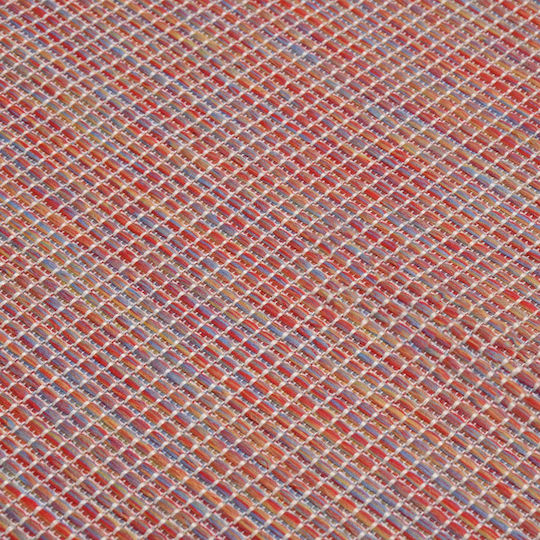 vidaXL Rug Outdoor Rectangular Red 340822