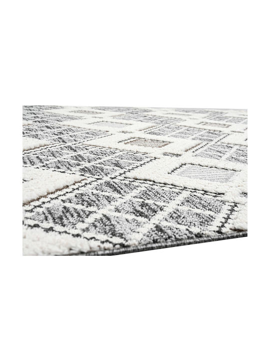 Balsan Monet Urban Χαλί Ορθογώνιο με Κρόσια Anthracite / Cream 200x280cm