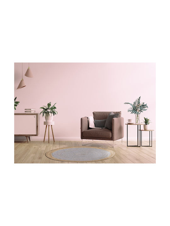 Newplan BR-2941 Handgefertigt Teppich Rund Sommer aus Jute Delhi