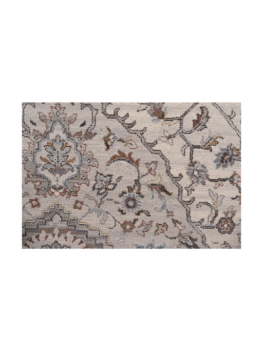 Ragolle Da Vinci Teppich Rechteckig Synthetisch,Polyester/Cotton/Leather White / Beige / Gold