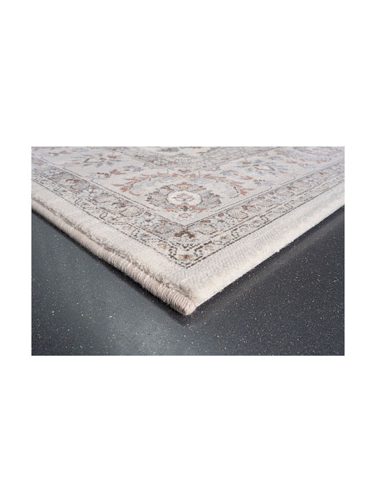 Ragolle Da Vinci Teppich Rechteckig Synthetisch,Polyester/Cotton/Leather White / Beige / Gold